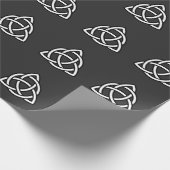 Celtic Trinity Knot Triquetra-symbool Cadeaupapier (Hoek)