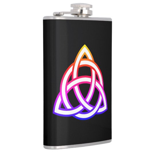 Celtic Trinity Knot Triquetra-symbool Heupfles (Rechts)