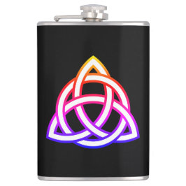 Celtic Trinity Knot Triquetra-symbool Heupfles