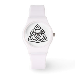 Celtic Trinity Knot Triquetra-symbool Horloge