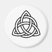 Celtic Trinity Knot Triquetra-symbool Magneet (Voorkant)