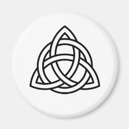Celtic Trinity Knot Triquetra-symbool Magneet