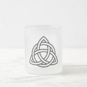 Celtic Trinity Knot Triquetra-symbool Matglas Koffiemok (Center)