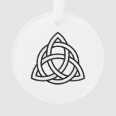 Celtic Trinity Knot Triquetra-symbool Ornament (voorkant)