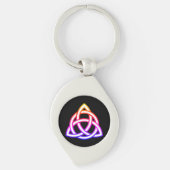 Celtic Trinity Knot Triquetra-symbool Sleutelhanger (Voorkant)