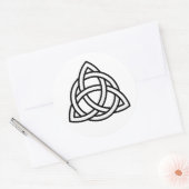 Celtic Trinity Knot Triquetra Symbool Sticker Labe (Envelop)