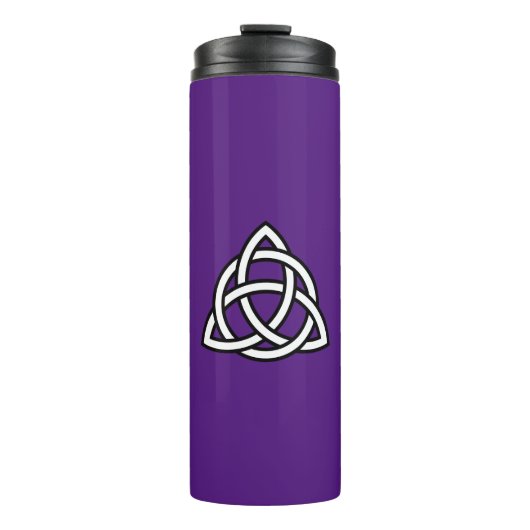 Celtic Trinity Knot Triquetra-symbool Thermosbeker (Voorkant)