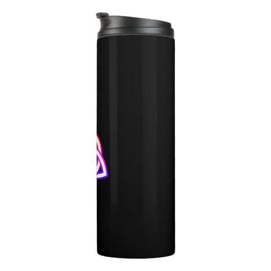 Celtic Trinity Knot Triquetra-symbool Thermosbeker (Geroteerd rechts)