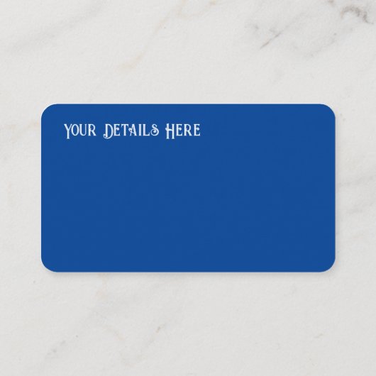 Celtic Trinity Knot Triquetra-symbool Visitekaartje (Achterkant)