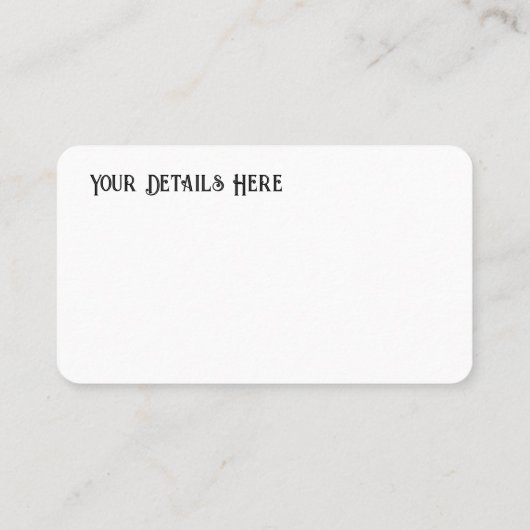 Celtic Trinity Knot Triquetra-symbool Visitekaartje (Achterkant)