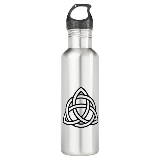 Celtic Trinity Knot Triquetra-symbool Waterfles (Voorkant)