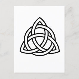 Celtic Trinity Knot Triquetra Wicca Symbol Briefkaart