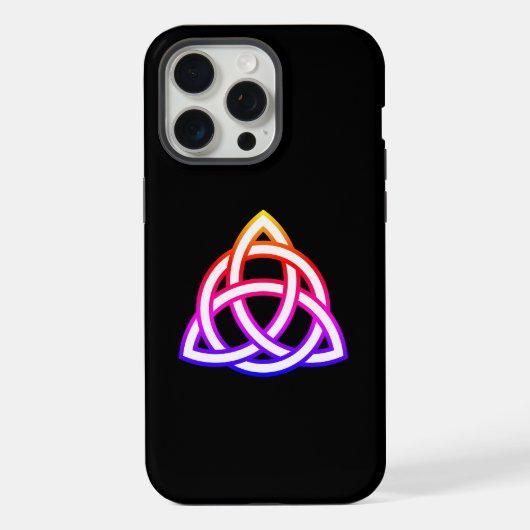 Celtic Trinity Knot Triquetra Wicca Symbol iPhone Hoesje (Achterkant)