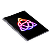 Celtic Trinity Knot Triquetra Wicca Symbol Notitieboek (Rechterzijde)