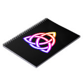 Celtic Trinity Knot Triquetra Wicca Symbol Notitieboek (Linkerzijde)