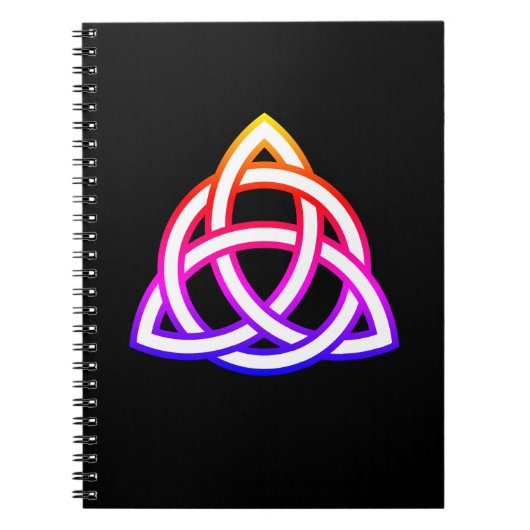 Celtic Trinity Knot Triquetra Wicca Symbol Notitieboek (Voorkant)