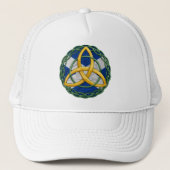 Celtic Trinity Knot Trucker Pet (Voorkant)