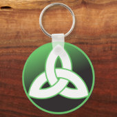 Celtic Trinity Knot Up Sleutelhanger (Voorkant)