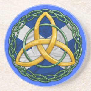 Celtic Trinity Knot Zandsteen Onderzetter
