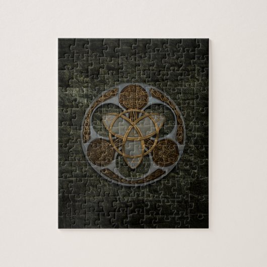 Celtic Trinity Shield Legpuzzel (Verticaal)