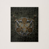 Celtic Trinity Shield Legpuzzel (Verticaal)