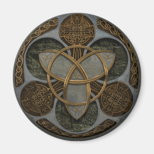 Celtic Trinity Shield Magneet