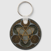 Celtic Trinity Shield Sleutelhanger (Voorkant)