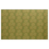 Celtic Triple Spirale One Line Gold Stof (Fat Quarter)