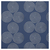 Celtic Triple Spirale One Line Silver Stof (Swatch)