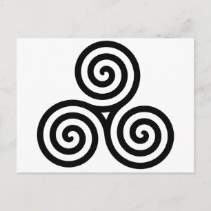Celtic Triquetra Knot II Briefkaart