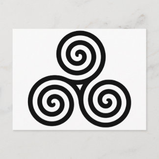 Celtic Triquetra Knot II Briefkaart