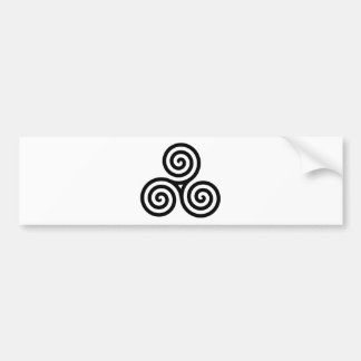 Celtic Triquetra Knot II Bumpersticker