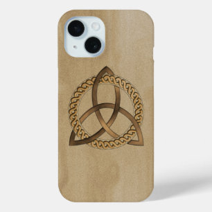 Celtic Triquetra Trinity Knoop iPhone 15 Hoesje