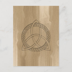 Celtic Triquetra Trinity Knot Briefkaart