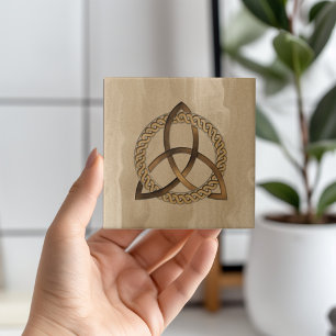 Celtic Triquetra Trinity Knot Ceramic Tegel Tegeltje