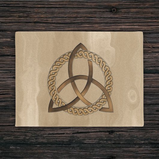 Celtic Triquetra Trinity Knot Doormat Deurmat
