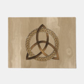 Celtic Triquetra Trinity Knot Doormat Deurmat (Voorkant)