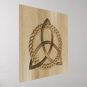 Celtic Triquetra Trinity Knot Folie Afdrukken (Laagn)