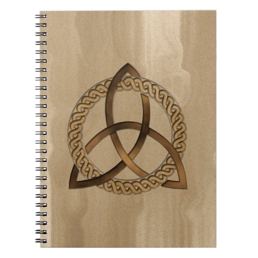 Celtic Triquetra Trinity Knot Notitieboek (Voorkant)