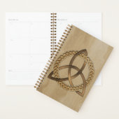 Celtic Triquetra Trinity Knot Planner (Display)