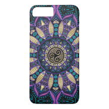 Celtic Tris Mandala iPhone 7 Plus Hoesje