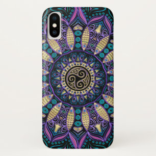 Celtic Tris Mandala iPhone X Hoesje