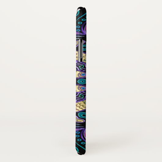 Celtic Tris Mandala iPhone X Hoesje (Achterkant / rechts)