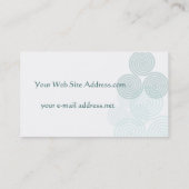 Celtic Tris Visitekaartje (Achterkant)