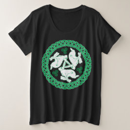 Celtic Trisangers Hares Grote Maat T-shirt