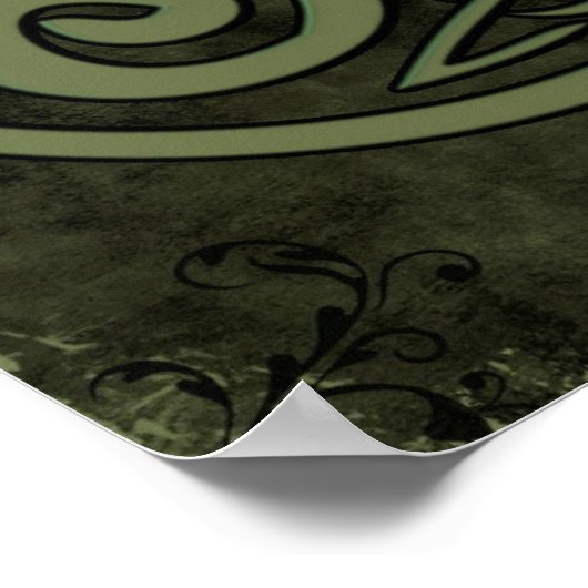 Celtic Trisangers Triskelion Poster (Hoek)