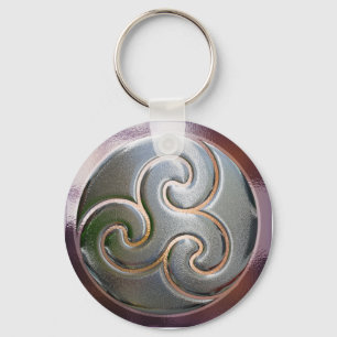 Celtic trisgebrain Silver Sleutelhanger