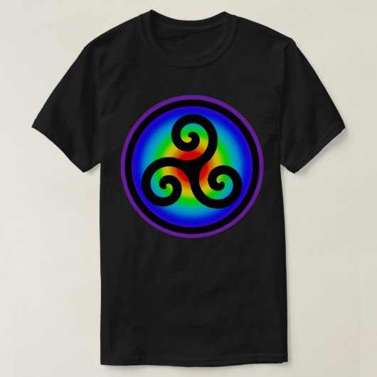 Celtic Triskele 1 T-shirt (Design voorkant)