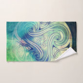 Celtic Triskele Handtücher und Waschlappen Bad Handdoek (Handdoek)