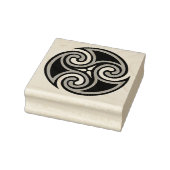 Celtic Triskele-Ornament Rubberstempel (Stempel)